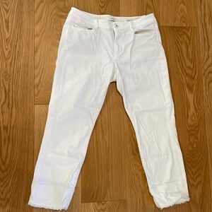 JJill authentic fit cropped denim